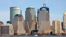 Pictured: The Manhattan Finance District. Image: Paulm27/ Wikimedia Commons